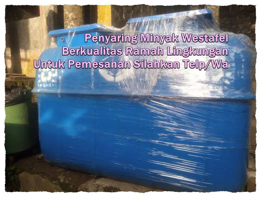 grease trap FIBERGLASS - GRESTREP BERKUALITAS