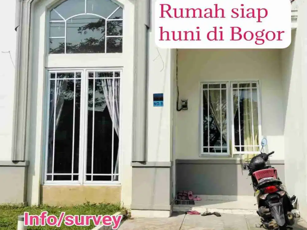 Jual Rumah Siap Huni Akses mobil komplek perumahan panorama Bali Residence di Ciseeng Kabupaten Bogor