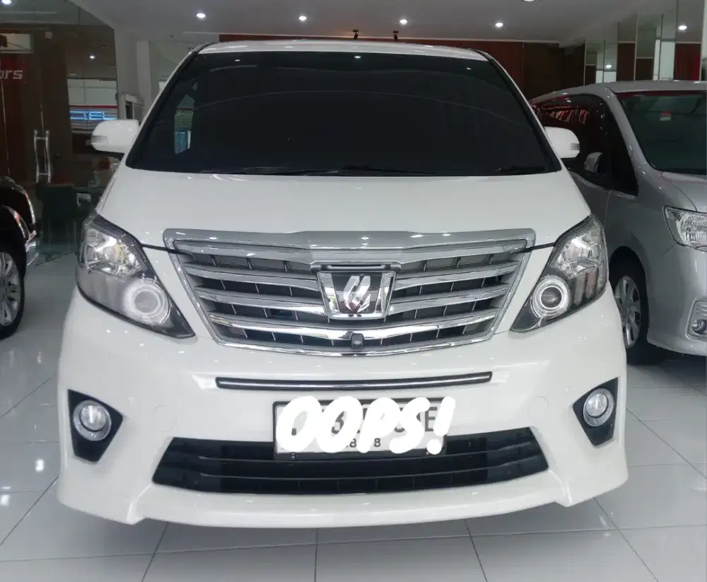 Toyota Alphard 2012  ben