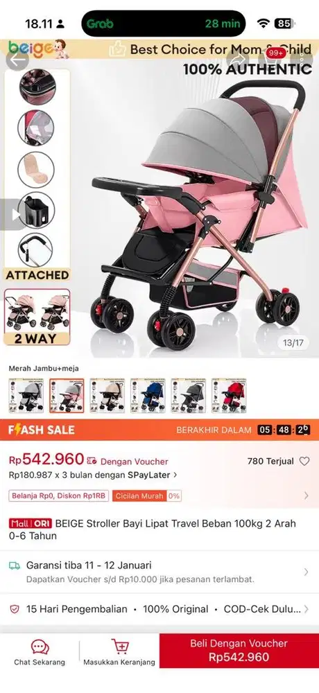 stroller murah (Baru)
