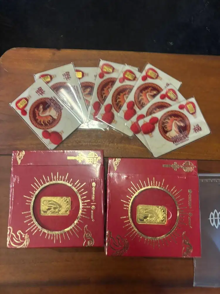 Logam mulia edisi imlek 2026 tahun kuda