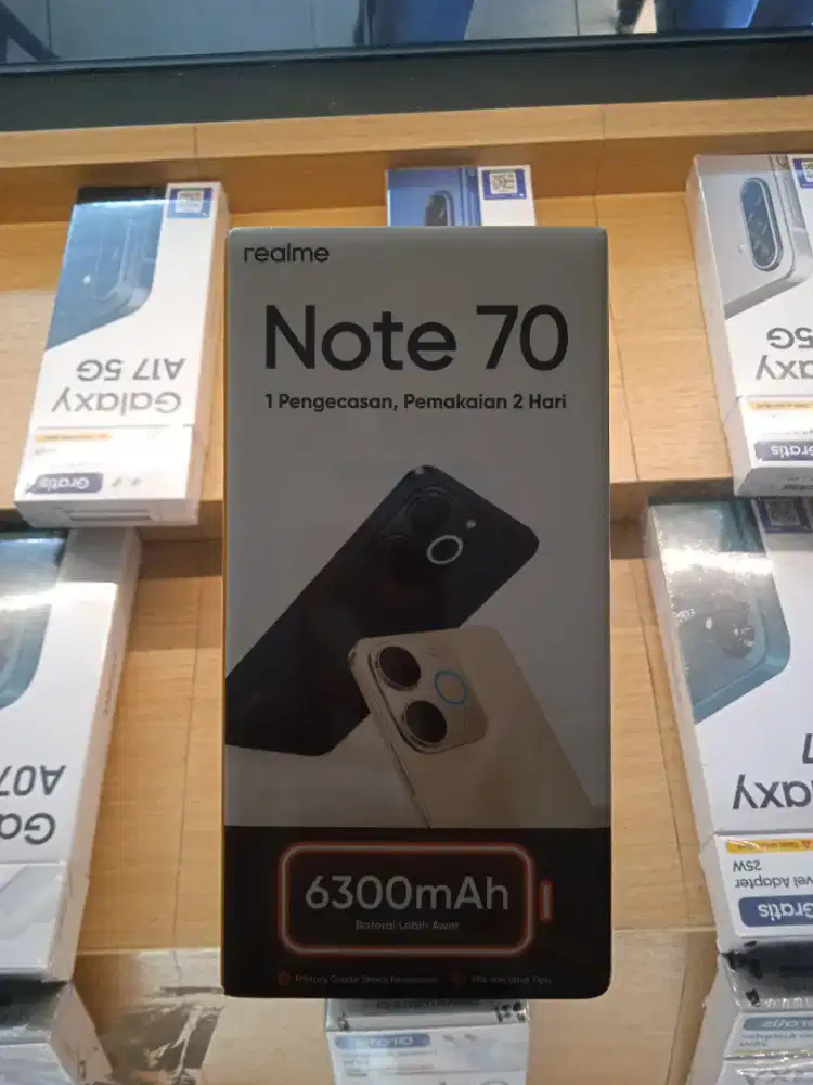 Redy realme note 70 4/128 NEW Garansi resmi 1thn