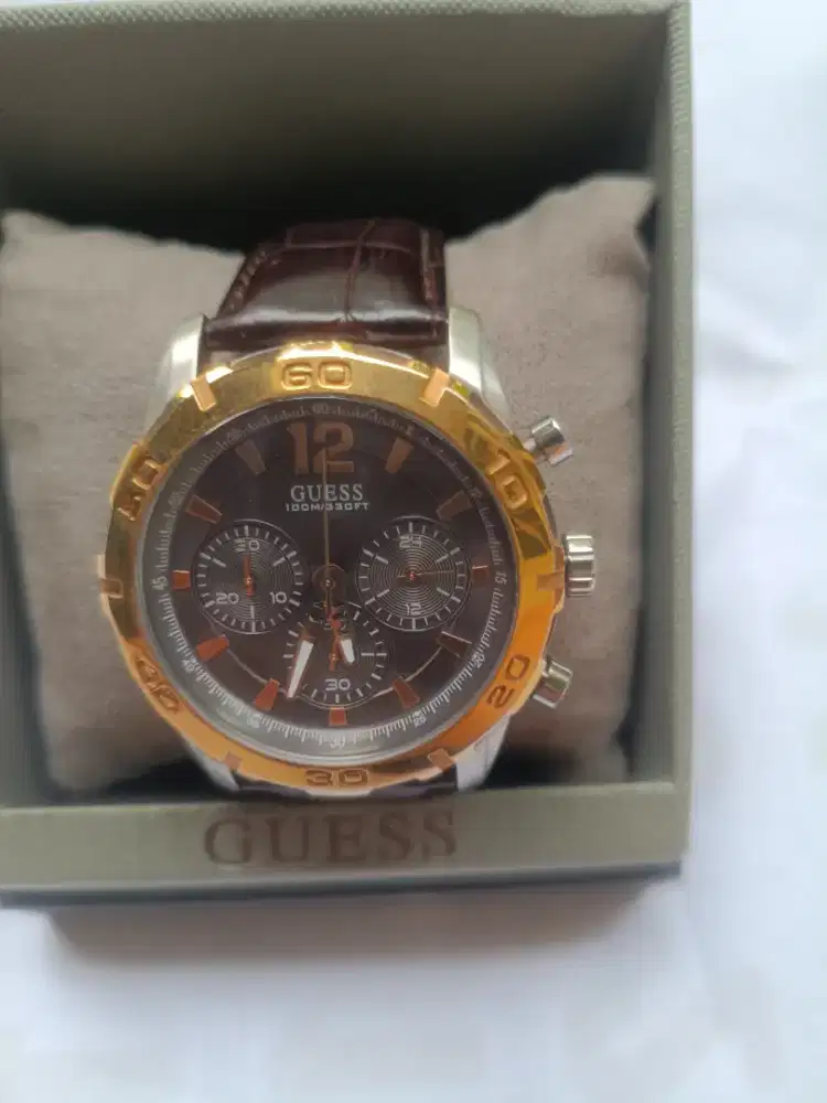 Jam tangan Guess original kulit anti air