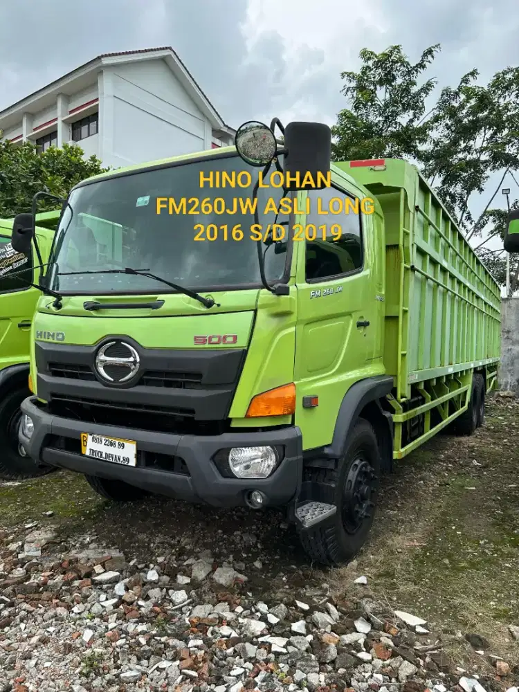 HINO LOHAN FM260JW ASLI LONG 6X4 BAK BESI TRONTON ISTIMEWA SEKALI