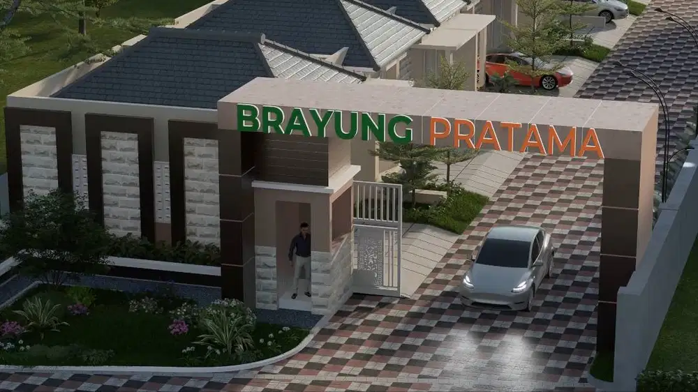 Rumah Modern Minimalis Terjangkau di Puri Kab. Mojokerto