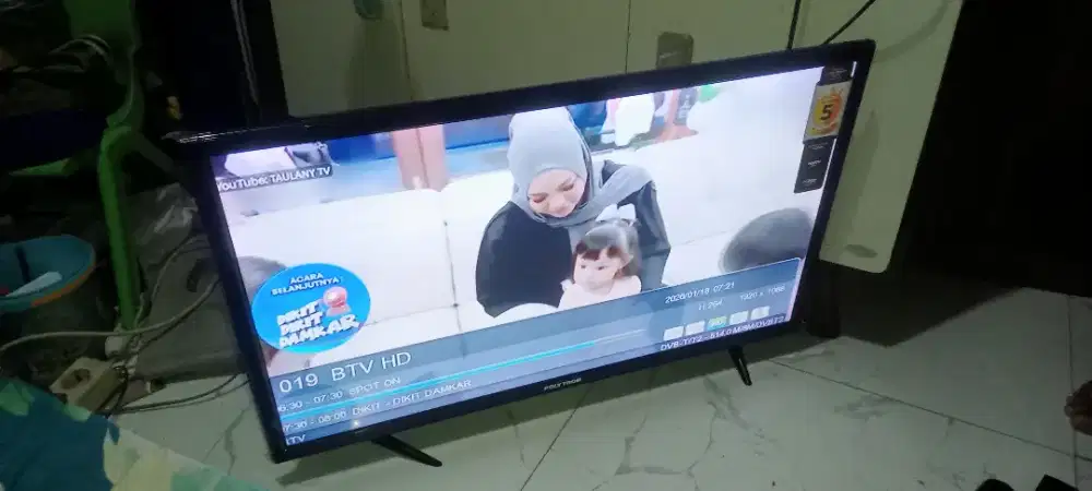 TV LED 32iN Polytron Analog Normal Ori
