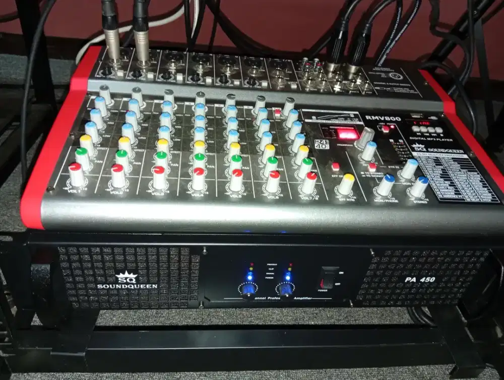 1 Set Power Mixer Soundqueen