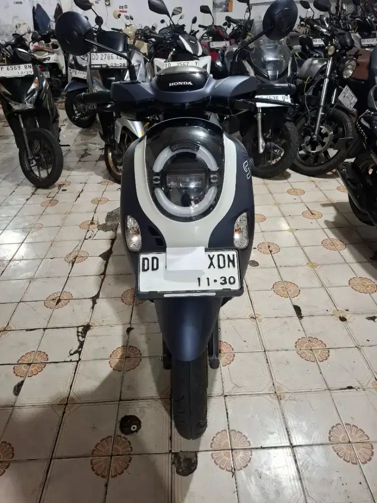 Honda scoopy new 2025 biru XDN