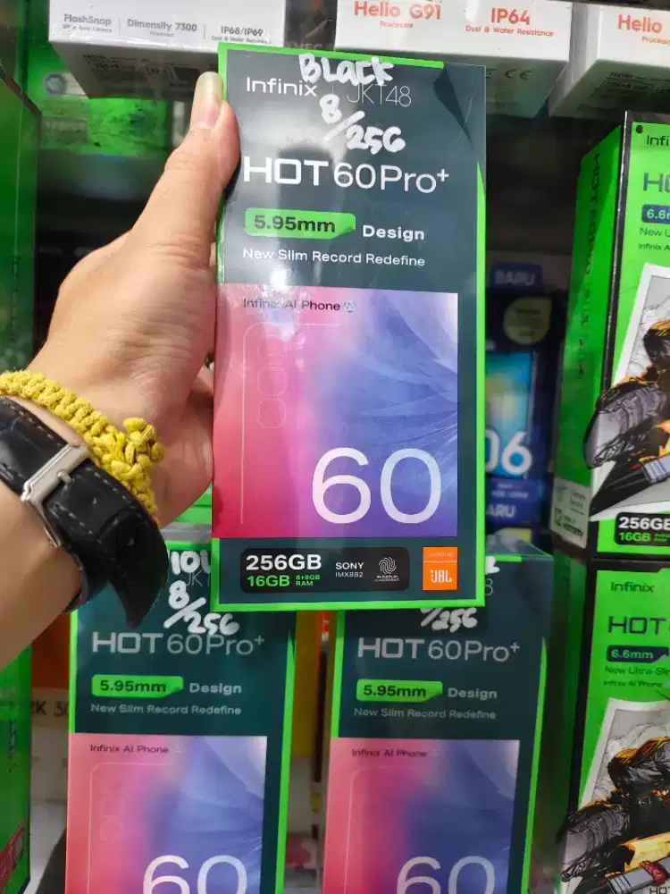 Infinix hot 60 pro plus 8/256 new garansi 1 tahun