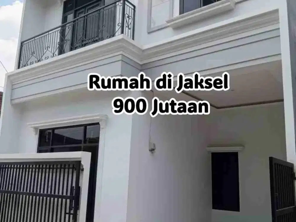 Jual Rumah Rooftop 2,5 Lantai LB 110 m² Akses mobil di Jagakarsa Jakarta Selatan SHM