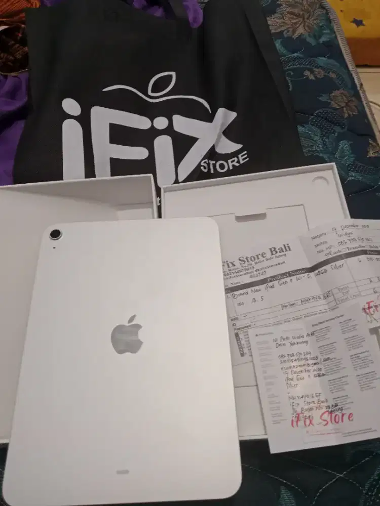 Ipad gen 11 silver garansi ibox wifi only