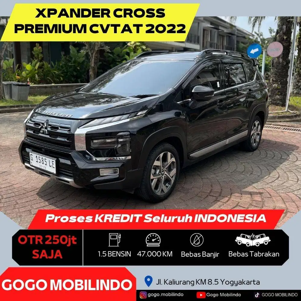 Mitsubishi Xpander Cross Premium CVT Matic 2022 DP Minim Avanza