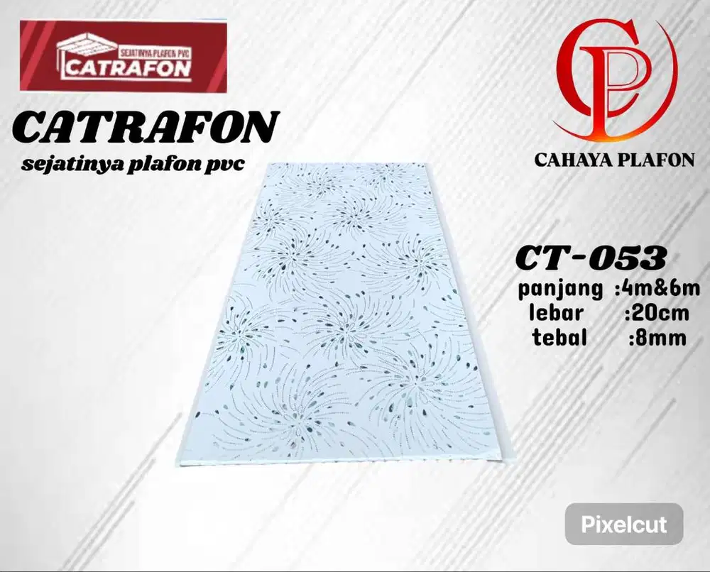Cahaya plafon pvc