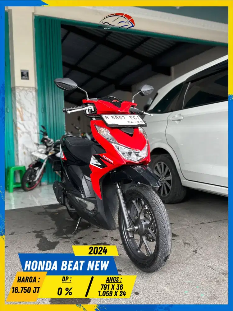 HONDA BEAT NEW 2024 MANTAP BETUL MASZEHH HIKMAH MOTOR KEPUH