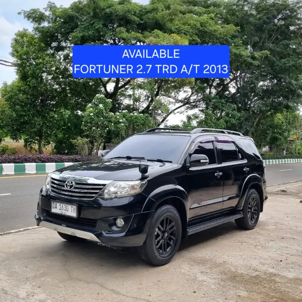 Toyota Fortuner 2.7 TRD A/T 2013