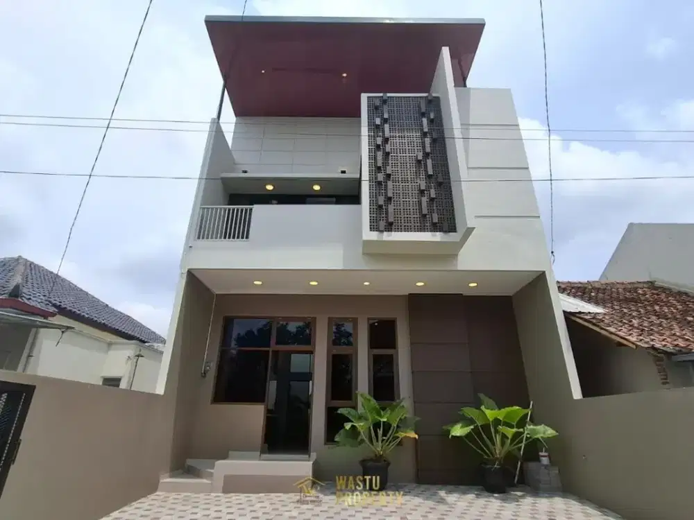 RUMAH SIAP HUNI, 2 LANTAI, DEKAT KE KAMPUS UGM JOGJA