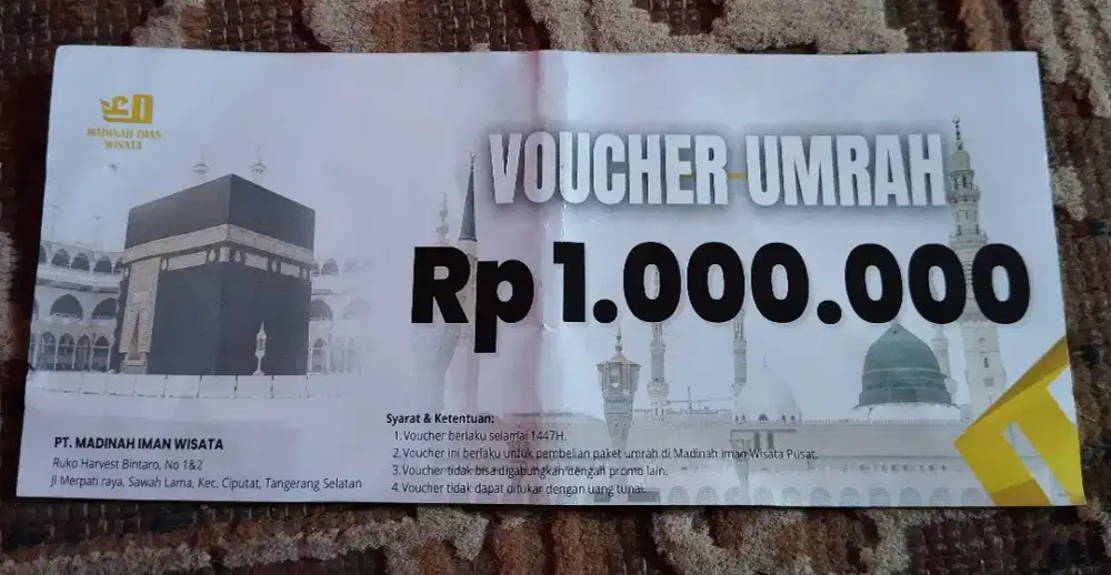 VOUCHER UMROH BARU