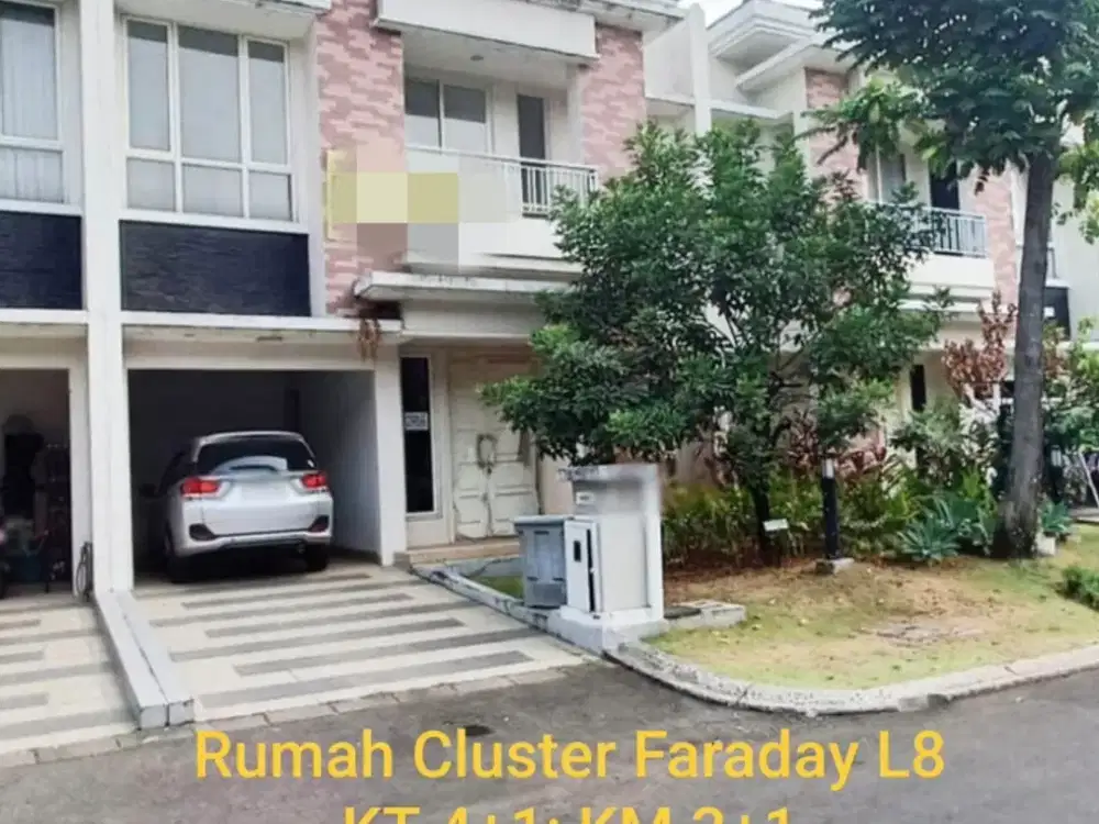 Rumah L8 Master, Cluster Faraday dijual.murah, harga BU