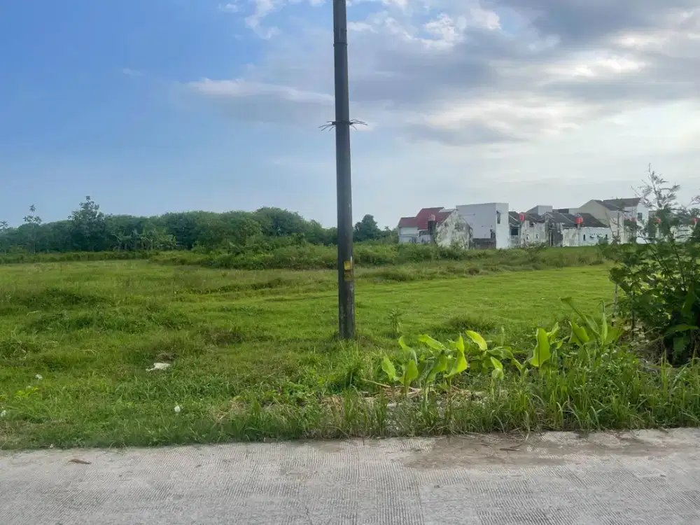 Tanah Murah Sidoarum 3 Jutaan, 5 Menit Pasar Gamping