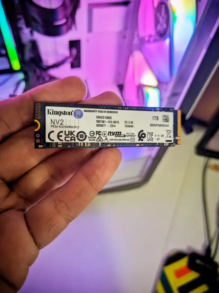 pc part murah nvme gen 4 1tb / mobo asrock b760m pg sonic wifi (rare)