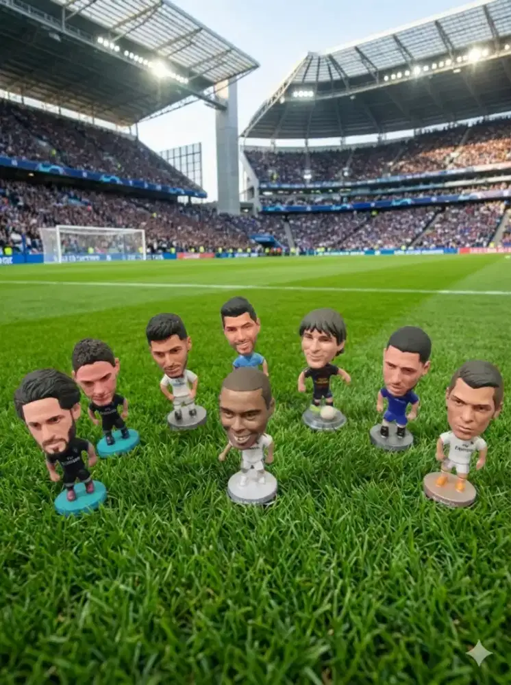 Miniatur pemain sepak bola