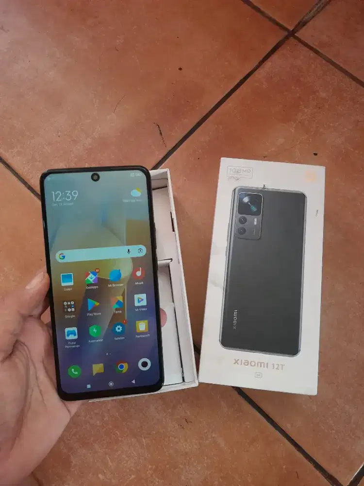 Xiaomi 12T Fulset Ram 8/256