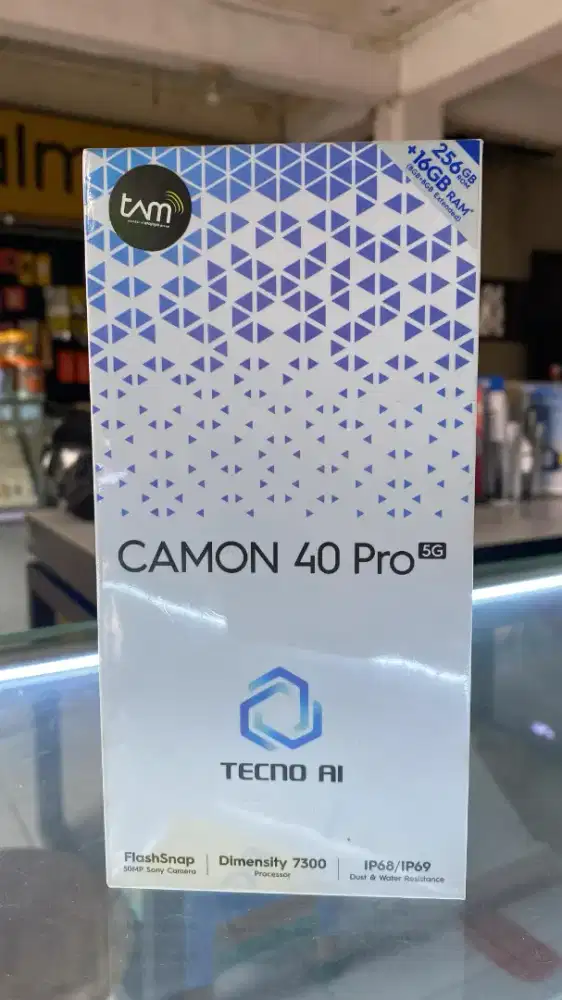 Redy tecno camon 40 pro 5G 8/256 NEW Garansi resmi 1thn