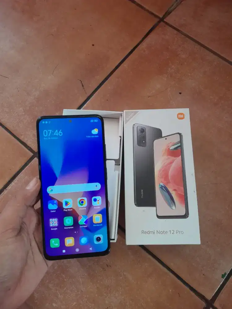 Redmi Note 12 Pro Fulset Ram 8/256
