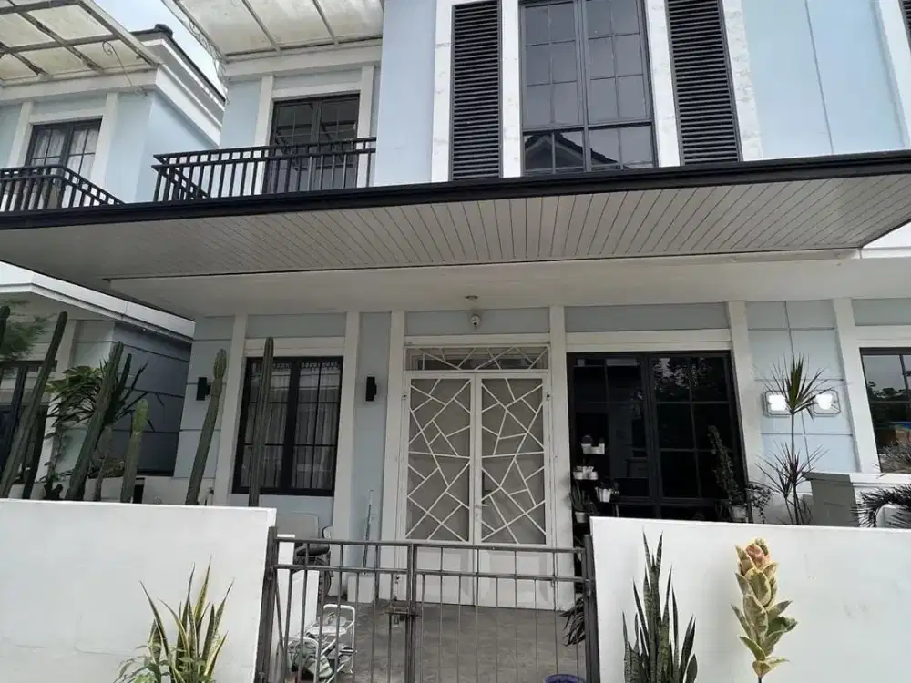 Dijual Rumah Cluster Alam Signature Suvarna Sutera Furnish Siap Huni