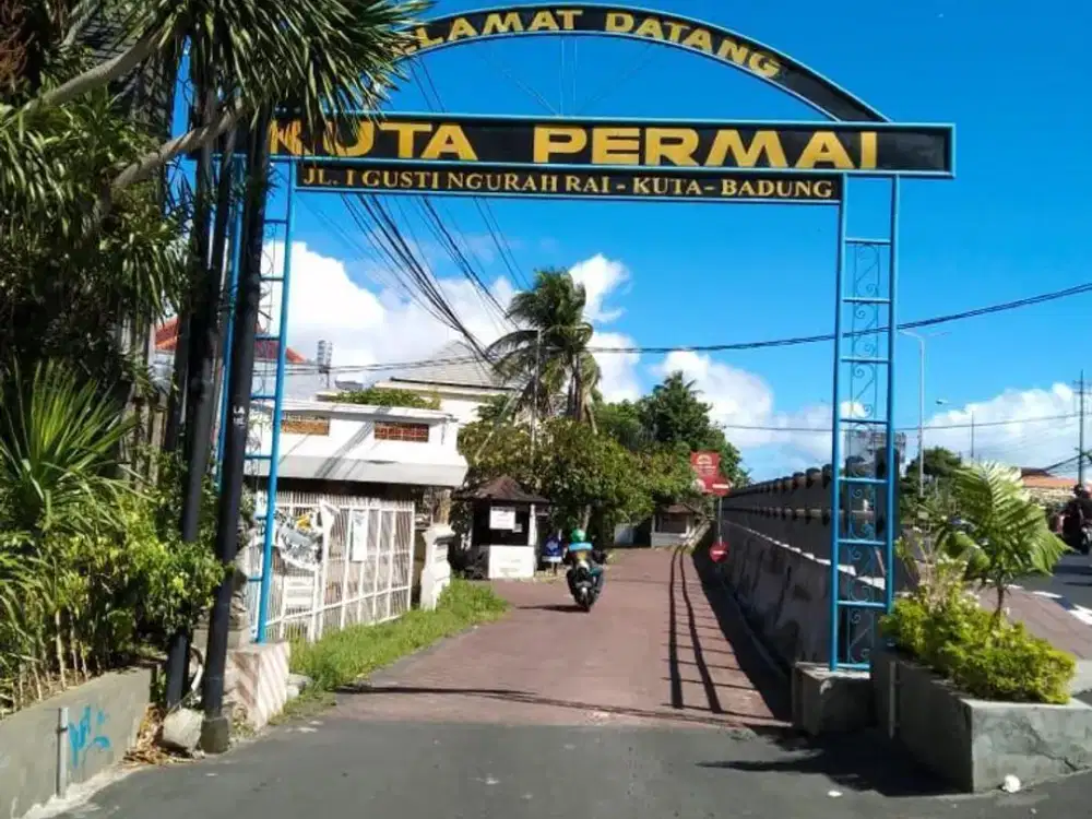 Dijual Tanah Posisi Hook Perumahan Kuta permai Denpasar Bali