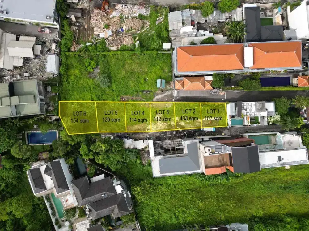 Small Plot Lands in Berawa Canggu, 800 meter to the beach