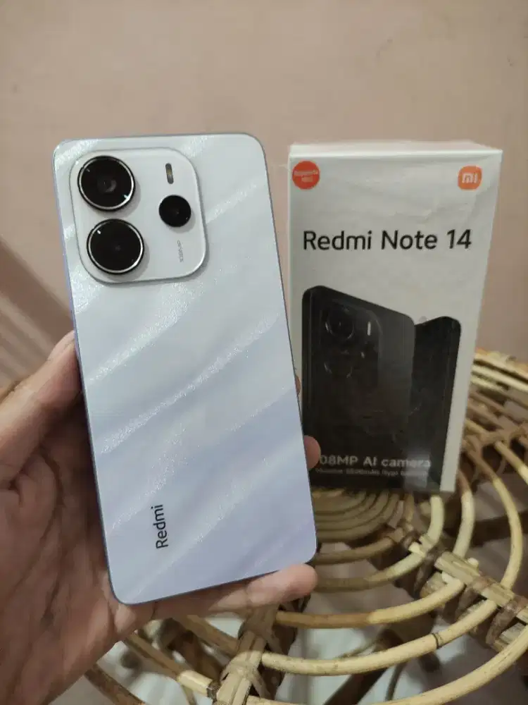 Redmi Note 14 8/256gb Lengkap Mulus No minus