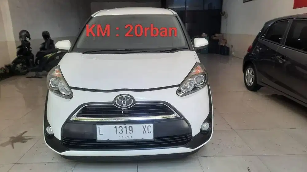 Toyota Sienta V AT 2017 KM Antik 18rb #sienta #sientaAT2017 #sientaAT