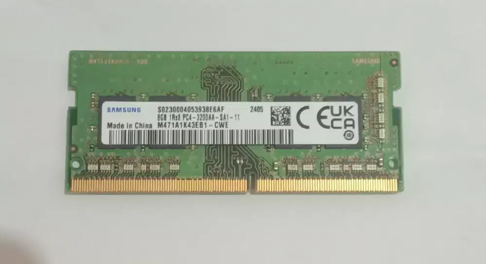 Memori laptop Sodimm DDR4 8 Gb Samsung