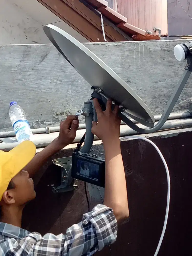 Pasang Indovision Parabola Mini Free Channel 6 Bulan