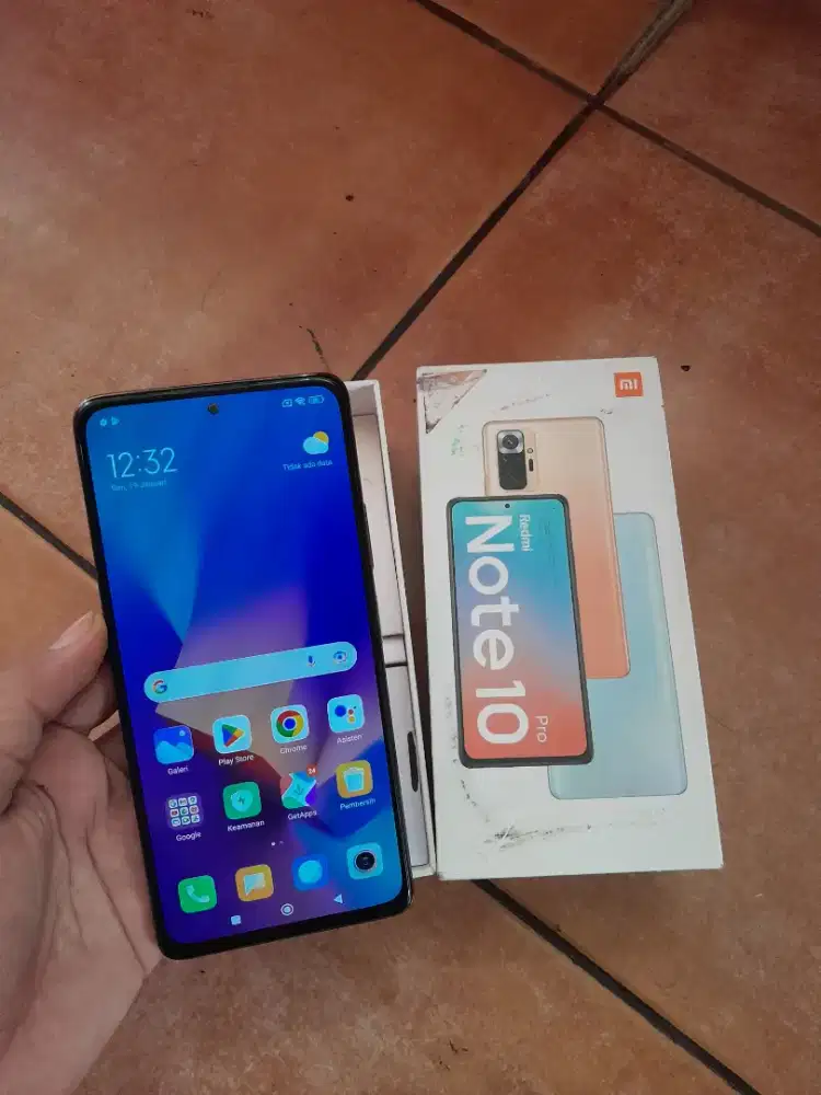 Redmi Note 10 Pro Fulset Ram 6/64