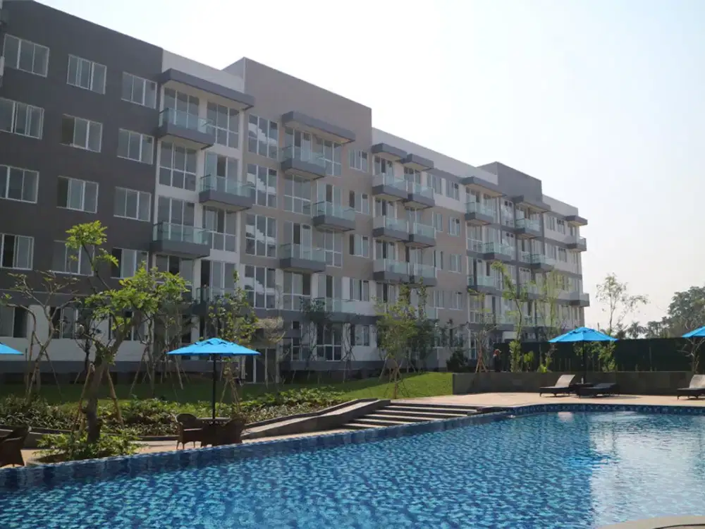 Ground Floor Eksklusif! Rainbow Springs Condovilla 3BR (Renovasi ke 2BR) - Fully Furnished Mewah