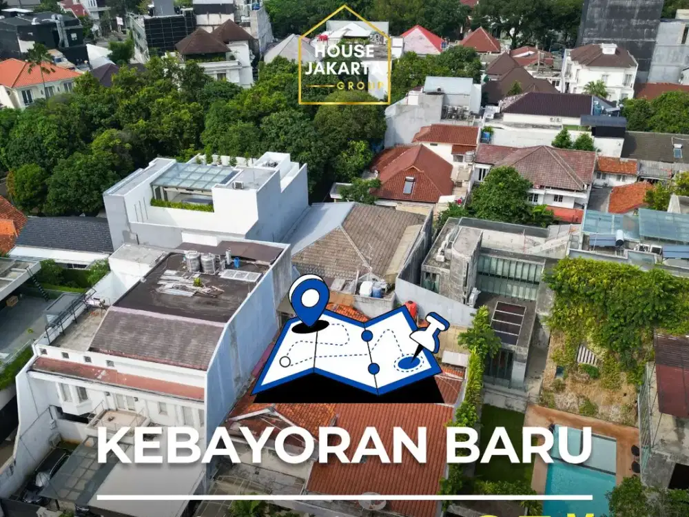 Rumah Hitung Tanah area Senopati Dalam Komplek