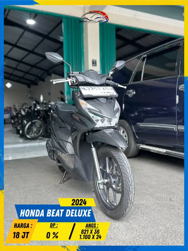 HONDA BEAT DELUXE 2024 MANTAP GASS MASZEHH HIKMAH MOTOR KEPUH