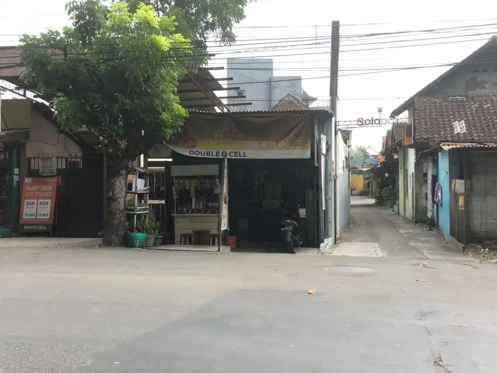 Rumah hitung tanah pinggir jalan prof suharso