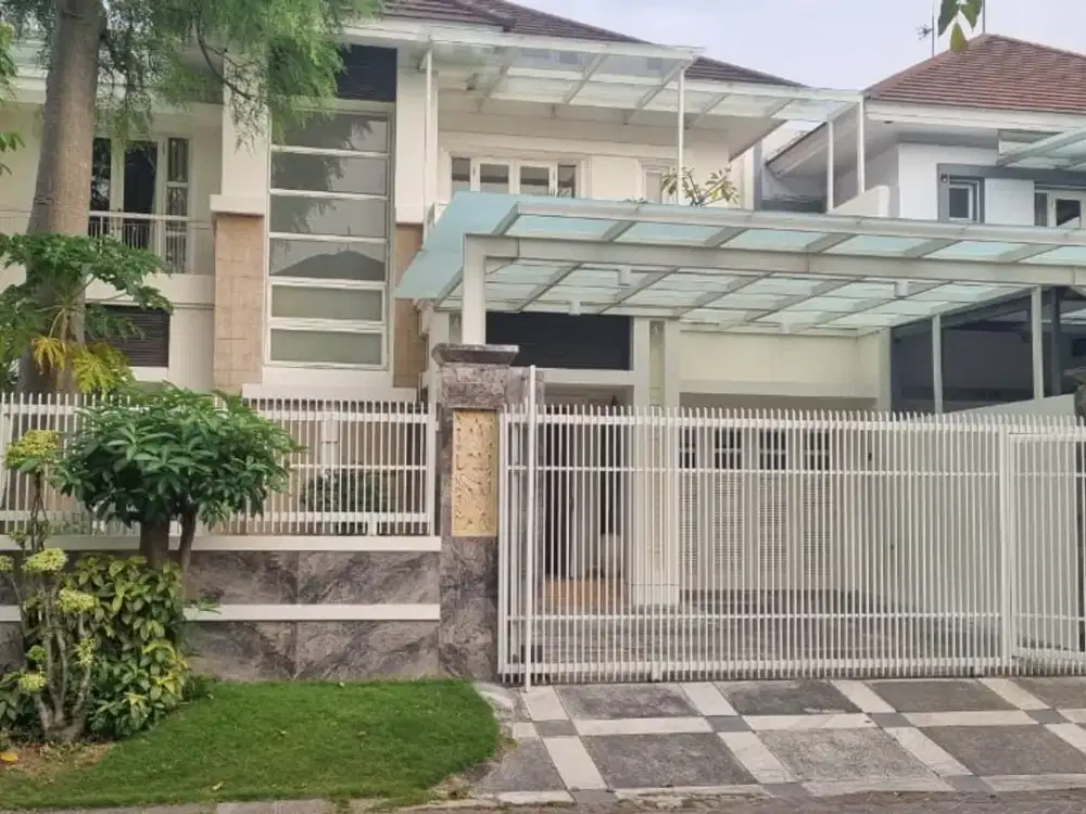 Rumah mewah siap huni  Puri Galaxy Cluster depan, dekat MERR ARAYA