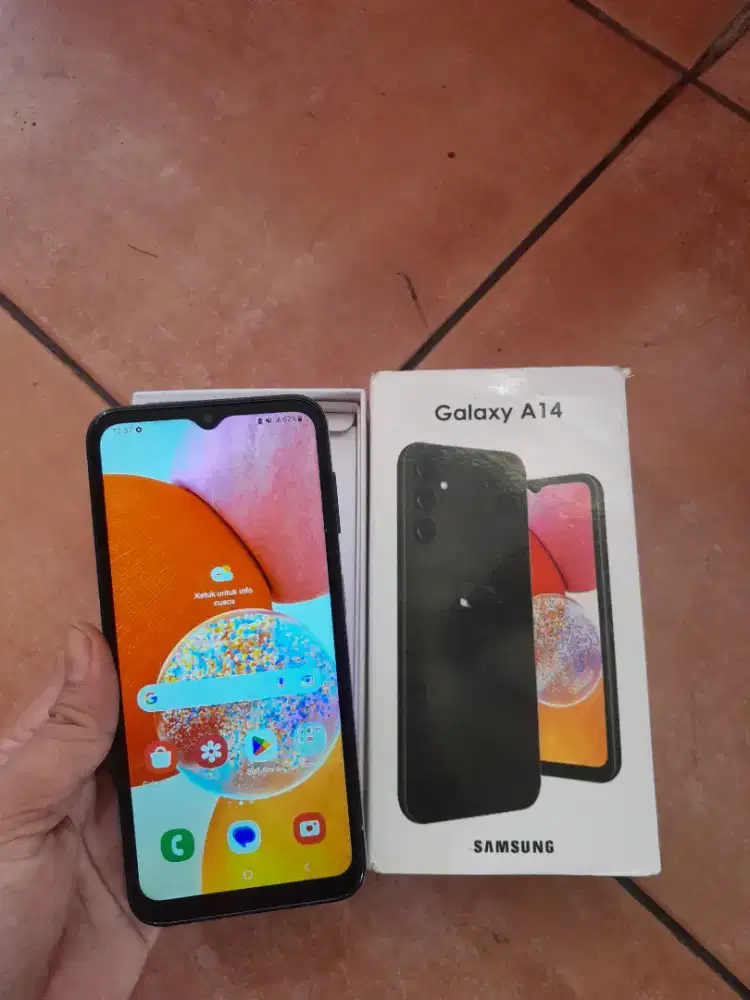 Samsung A14 Fulset Ram 6/128