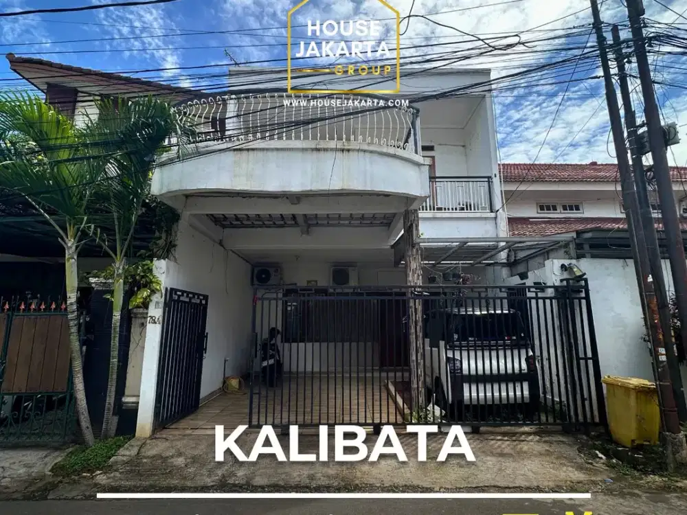 rumah kalibata 2 lantai siap huni