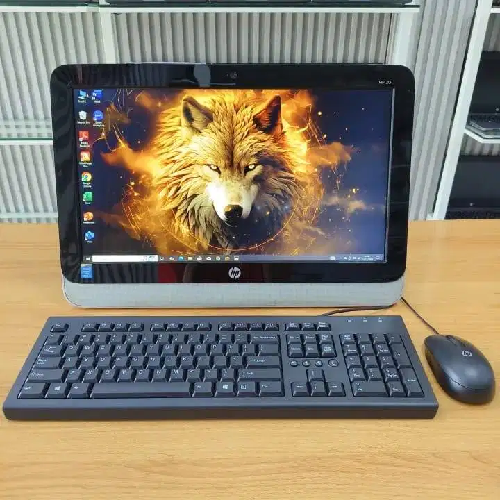 All In One HP 21” Core i3 | RAM 8GB | Siap Pakai Kantor & Sekolah
