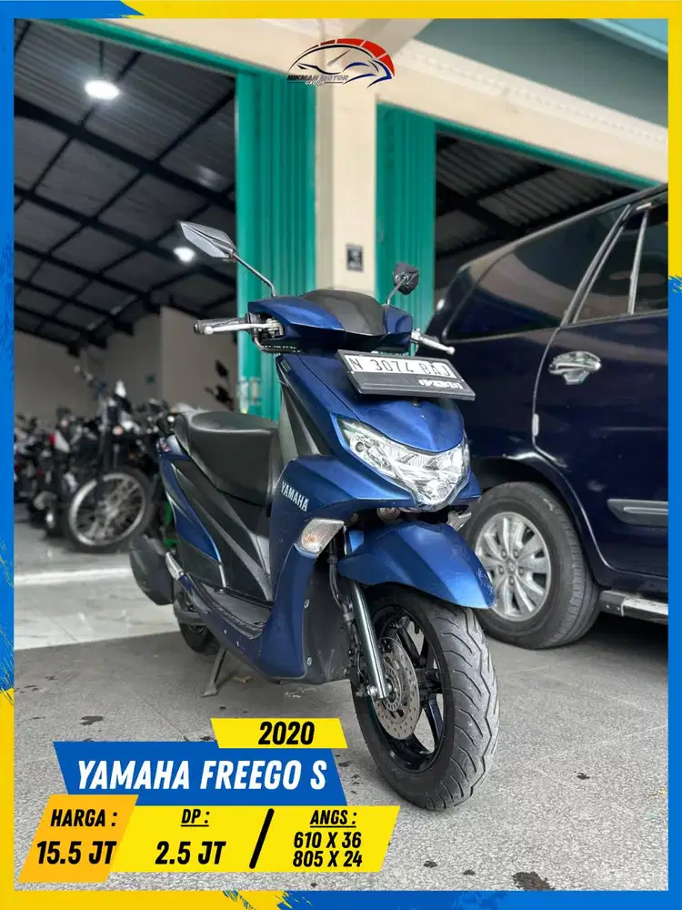 YAMAHA FREEGO S 2020 MESIN DIJAMIN AMAN HIKMAH MOTOR KEPUH