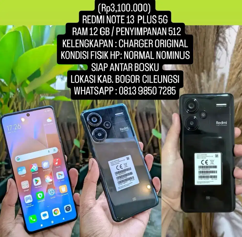 REDMI NOTE 13 PLUS 5G