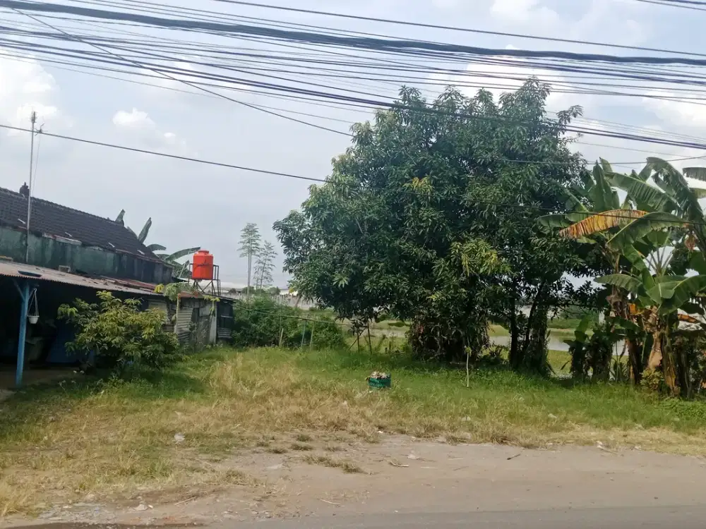 Tanah strategis pinggir jalan Telukan