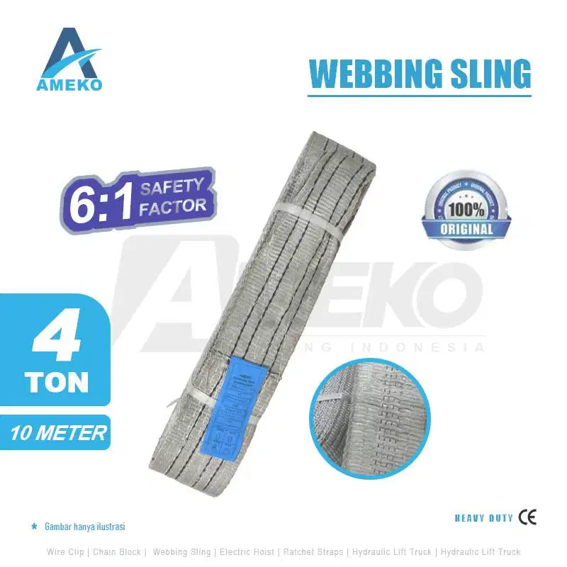 WEBBING SLING KAPASITAS 4 TON