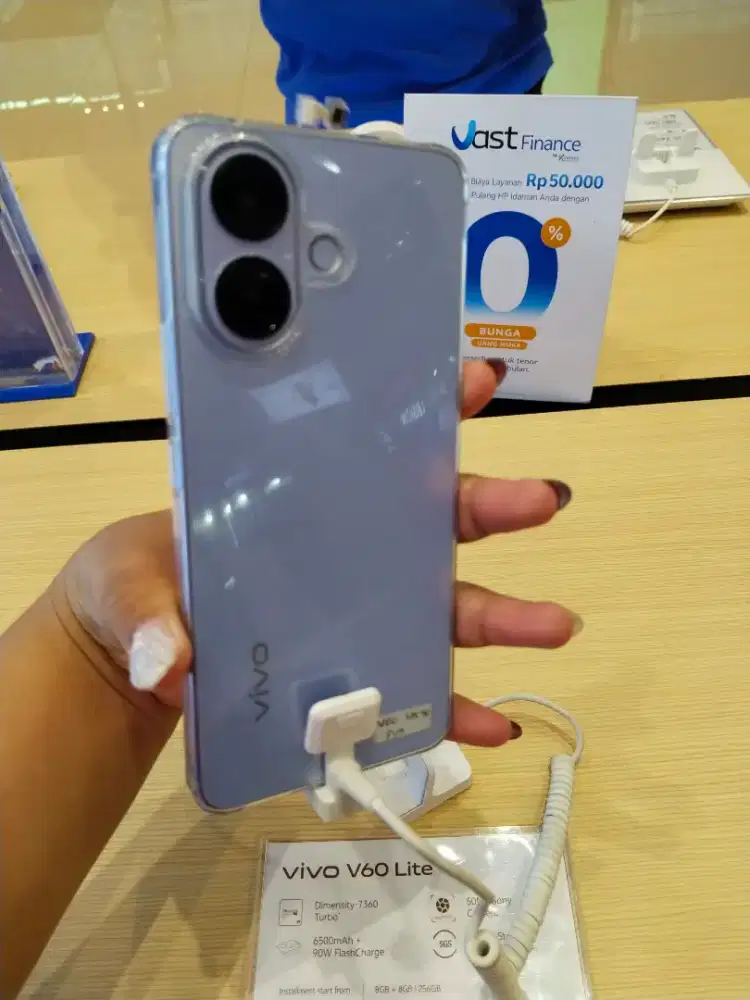 Cicilan Vivo V60 Lite Promo Bunga 0% Free 1 Kali Angsuran