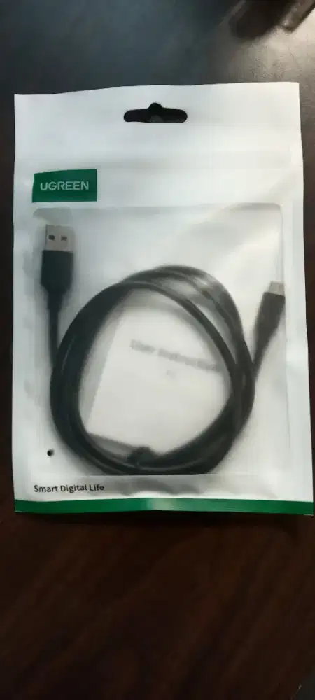 Ugreen cable USB - micro USB 2A cable 1m black (60136)
